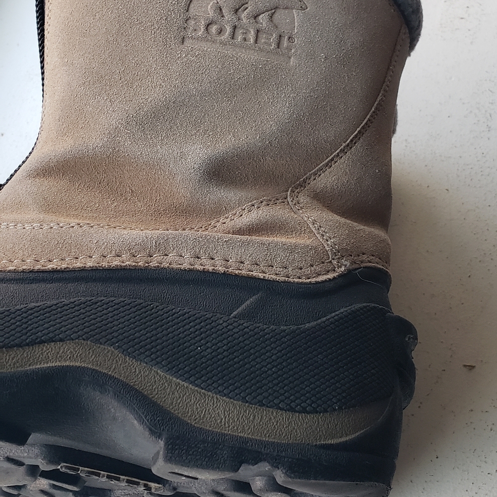 Sorel Ellesmere LL1241-272 Tan Leather Winter Boots - Picture 11 of 14